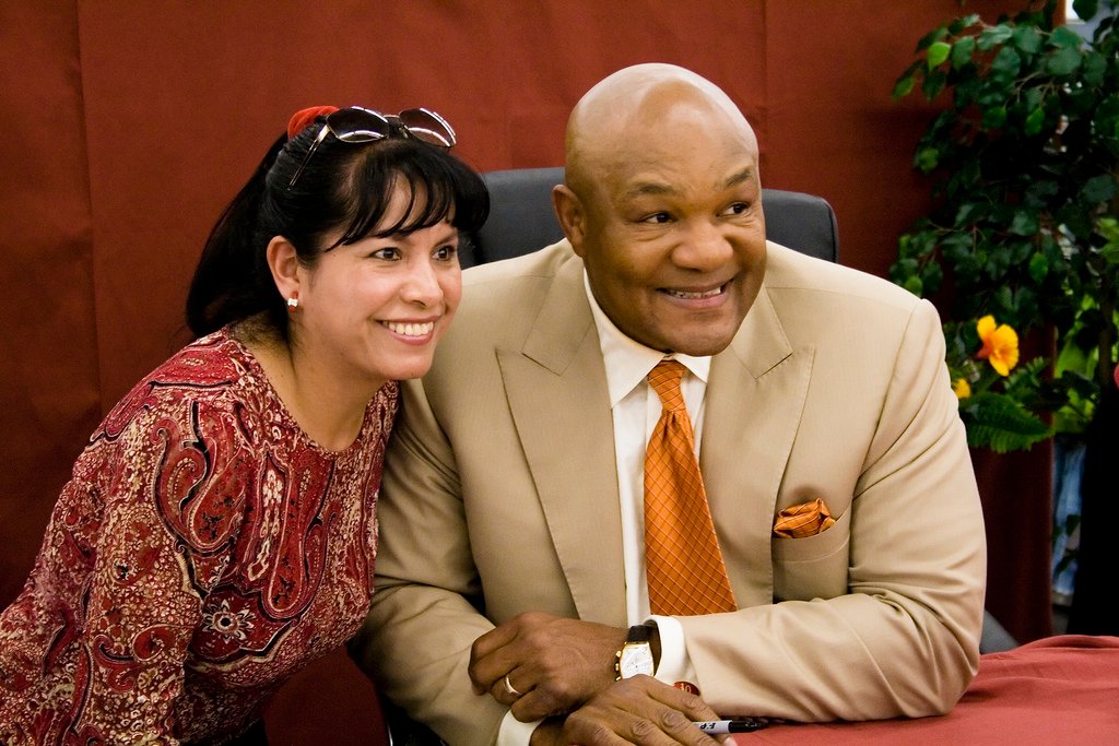 george foreman ehepartnerin